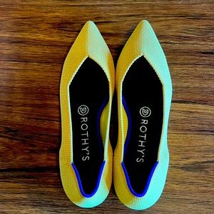 Marigold Rothy’s The Point Shoe Size 7.5 NWOT